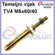Temeljni vijak TV4 M 6x60/40